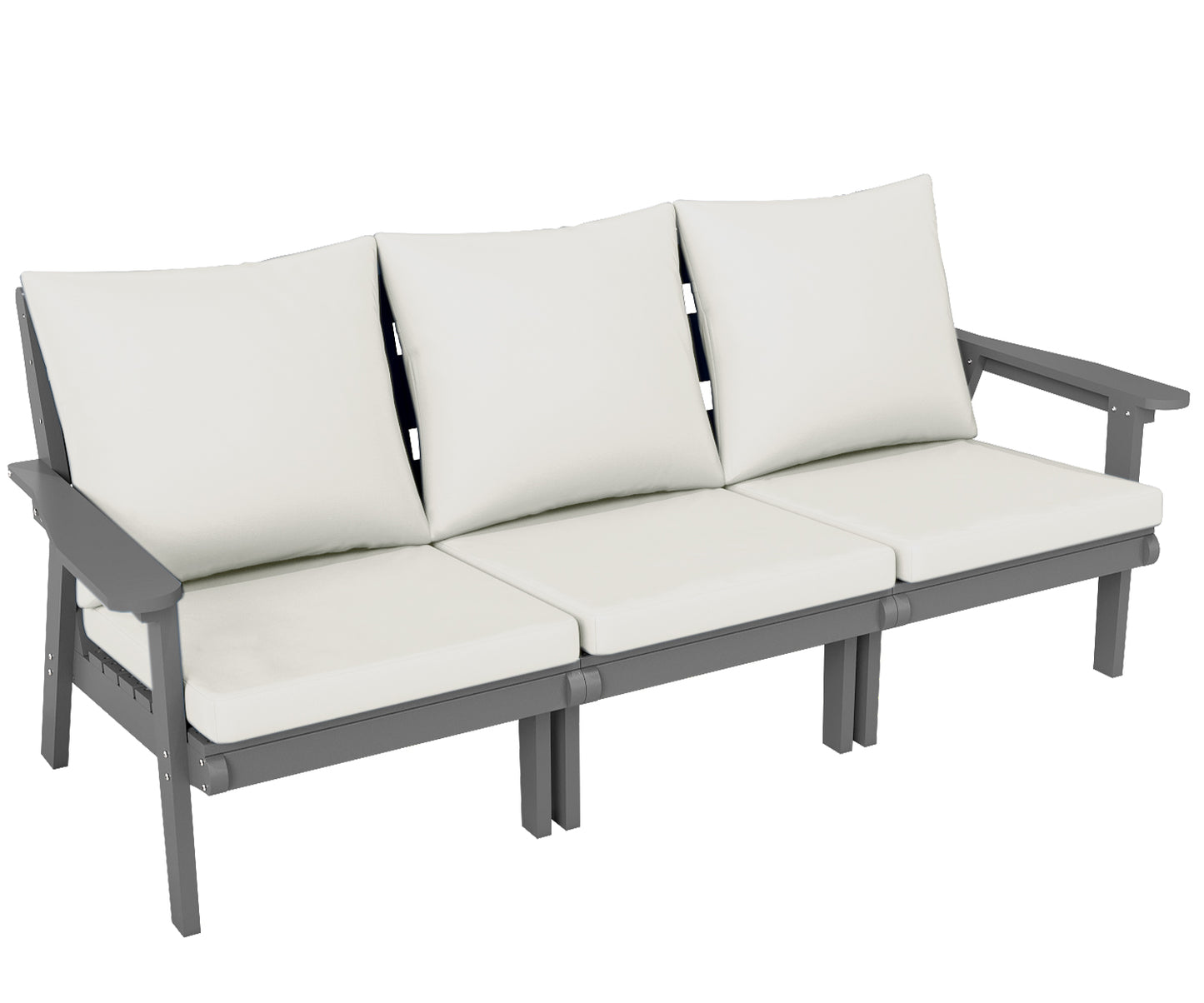 HDPE Outdoor Gardens Lounge Sofa Set