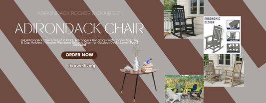 Adirondack Rocker & Chair Set