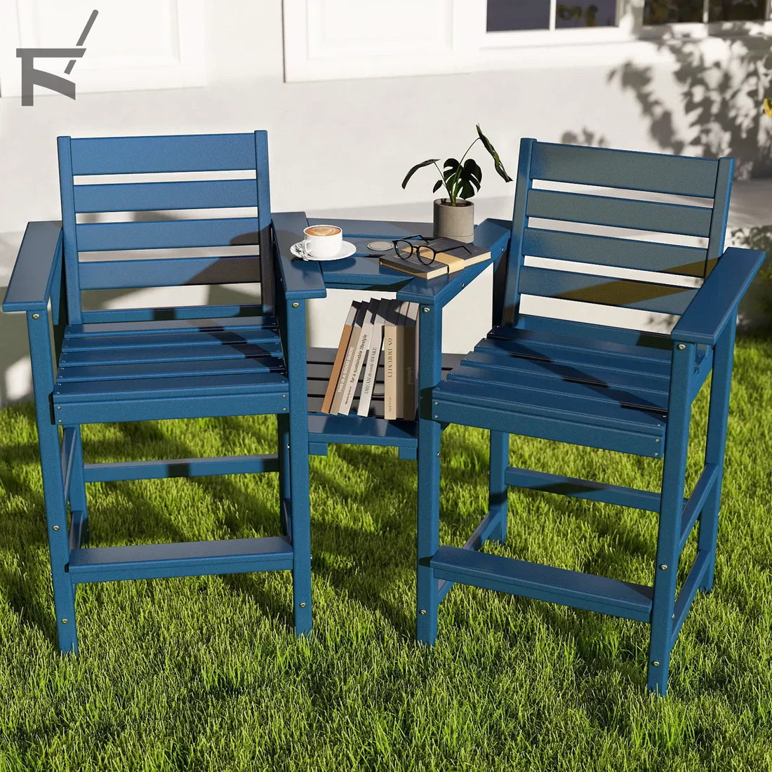 Modern HDPE Outdoor Bar Sets