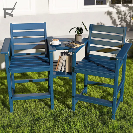 Modern HDPE Outdoor Bar Sets