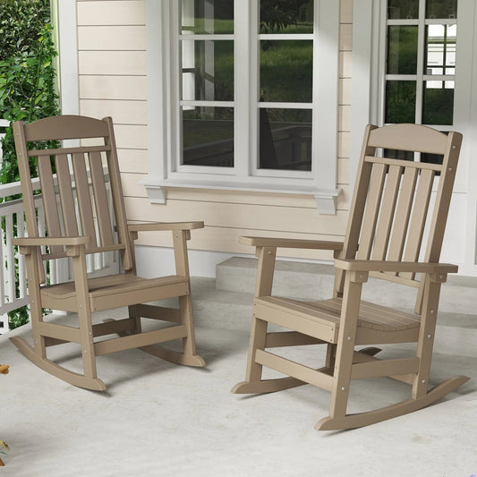 7 Best HDPE Rocking Chairs for Front Porch and Patio (2026) - Foowin Living