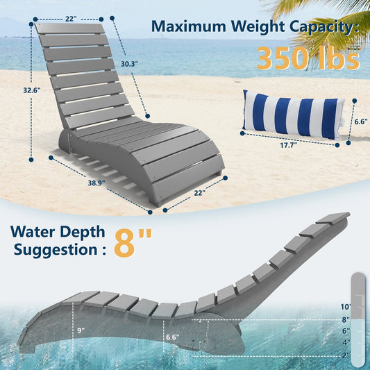 HDPE Chaise Lounges Guide - Foowin Living