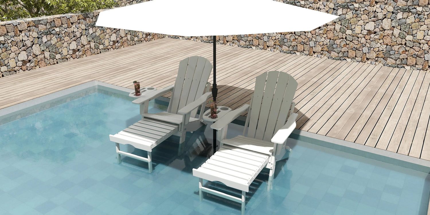 Patio Chaise Lounges Foowin