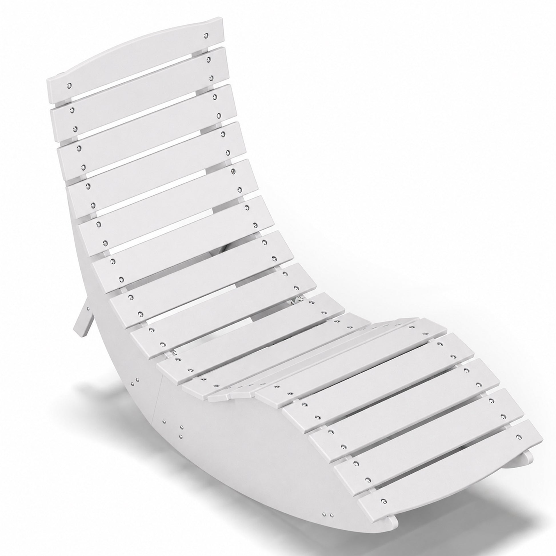 White Rocking Sunbed - Main