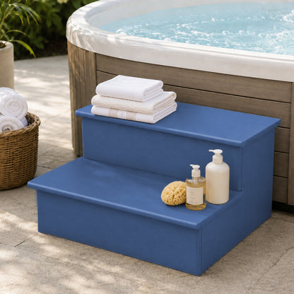Navy Blue Hot Tub Steps - 画板 1