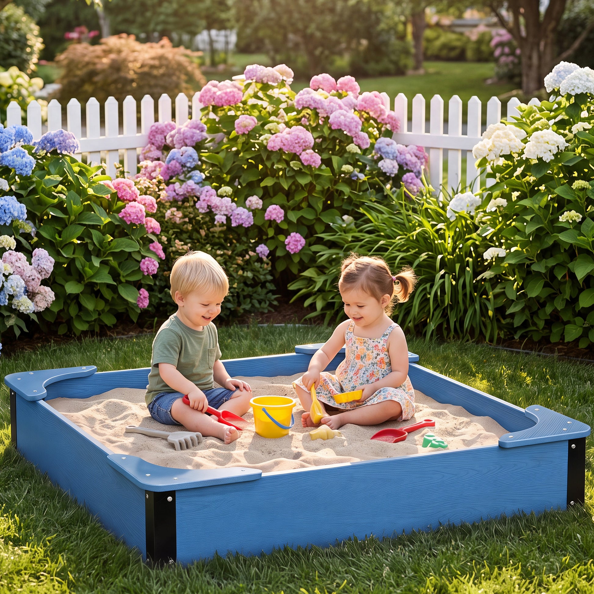 Navy Blue Sandbox - 1
