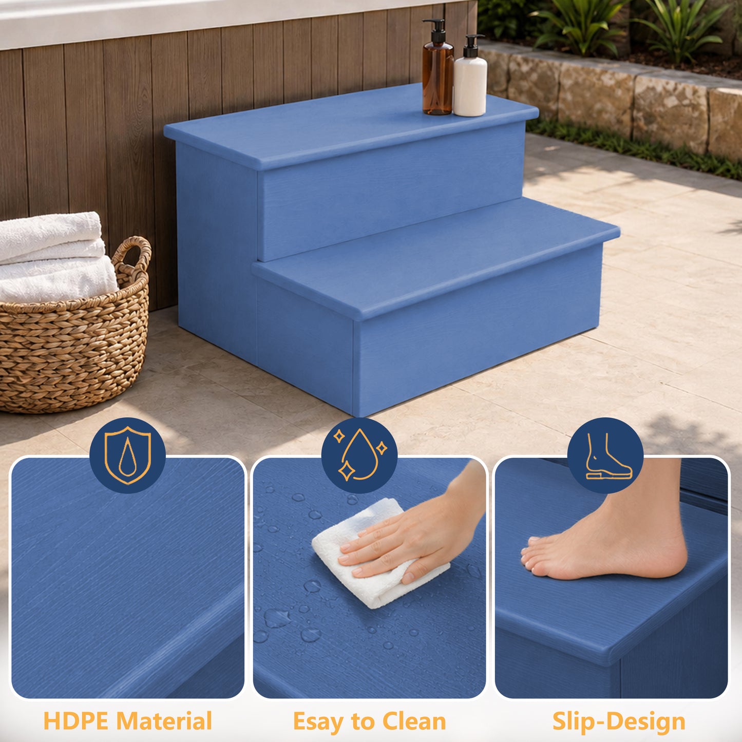 Navy Blue Hot Tub Steps - 画板 5
