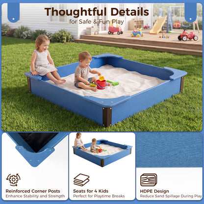Navy Blue Sandbox - 5