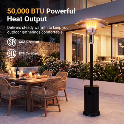 Black Patio Heater - 6