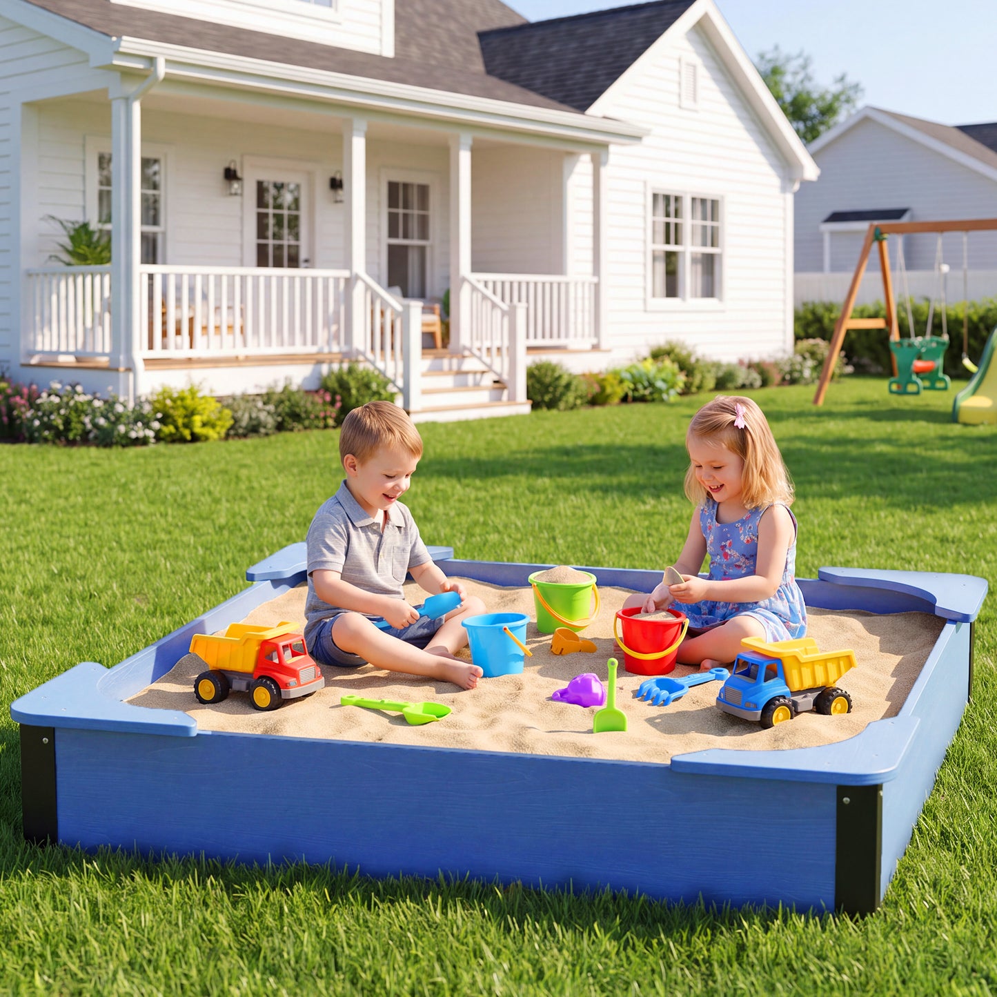 Navy Blue Sandbox - 7