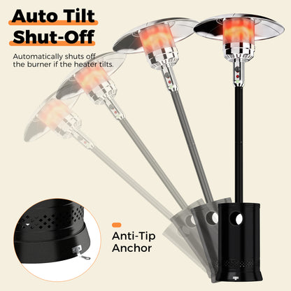 Black Patio Heater - 7