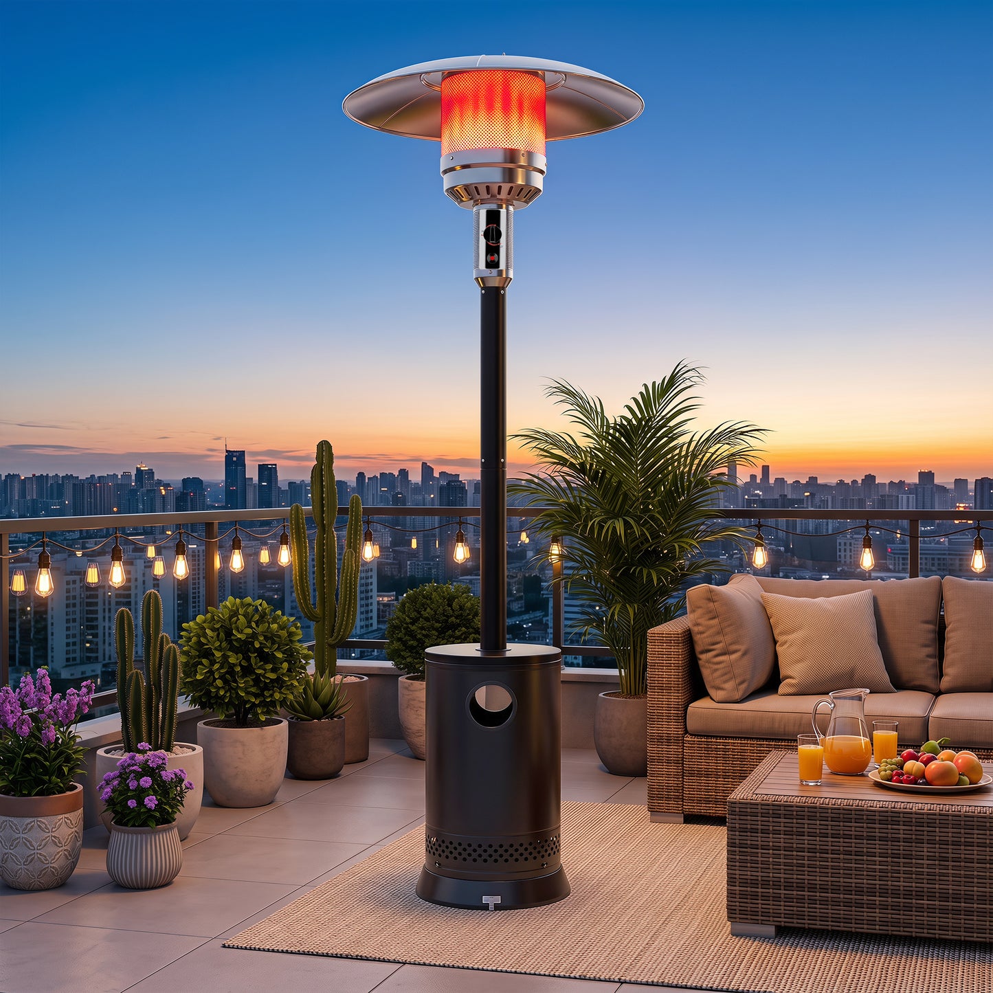 Black Patio Heater - 8