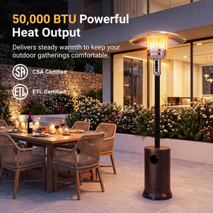 Gold Patio Heater - 1