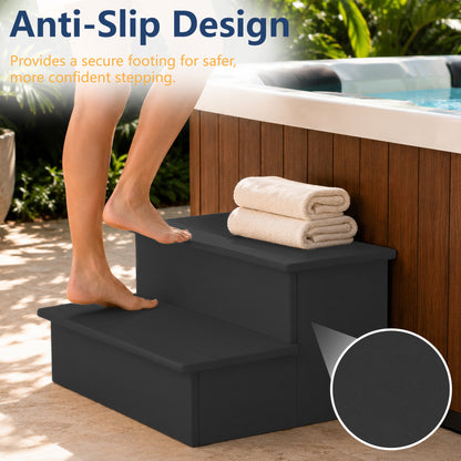 Black Hot Tub Steps - 画板 4