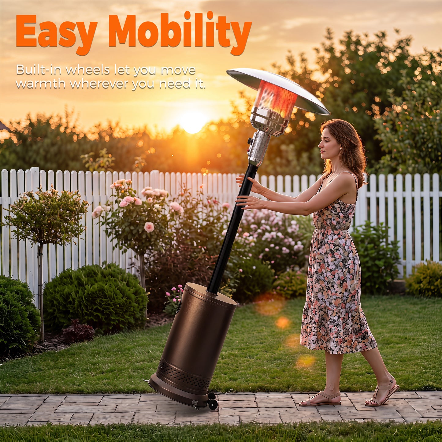 Gold Patio Heater - 5