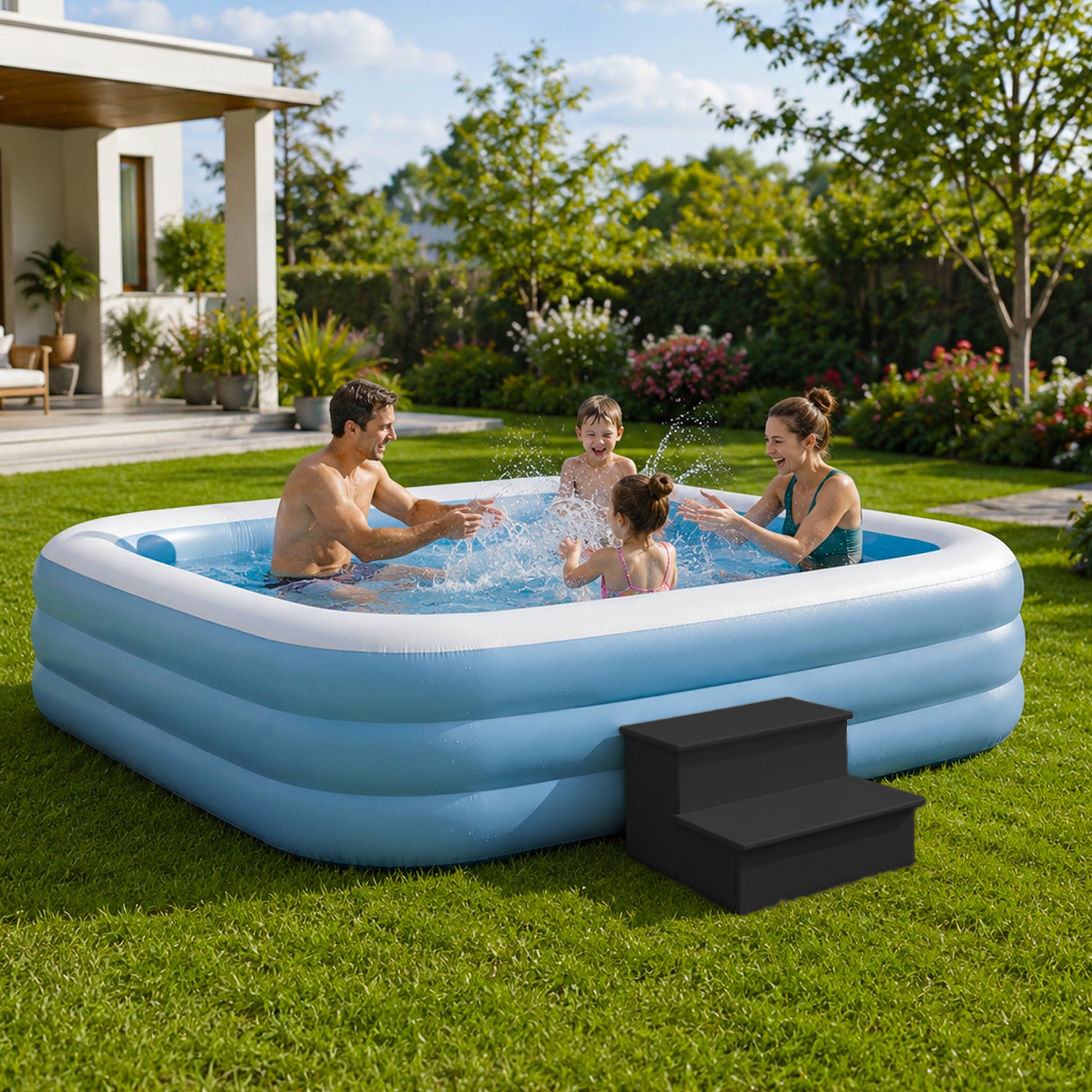 Black Hot Tub Steps - 画板 9