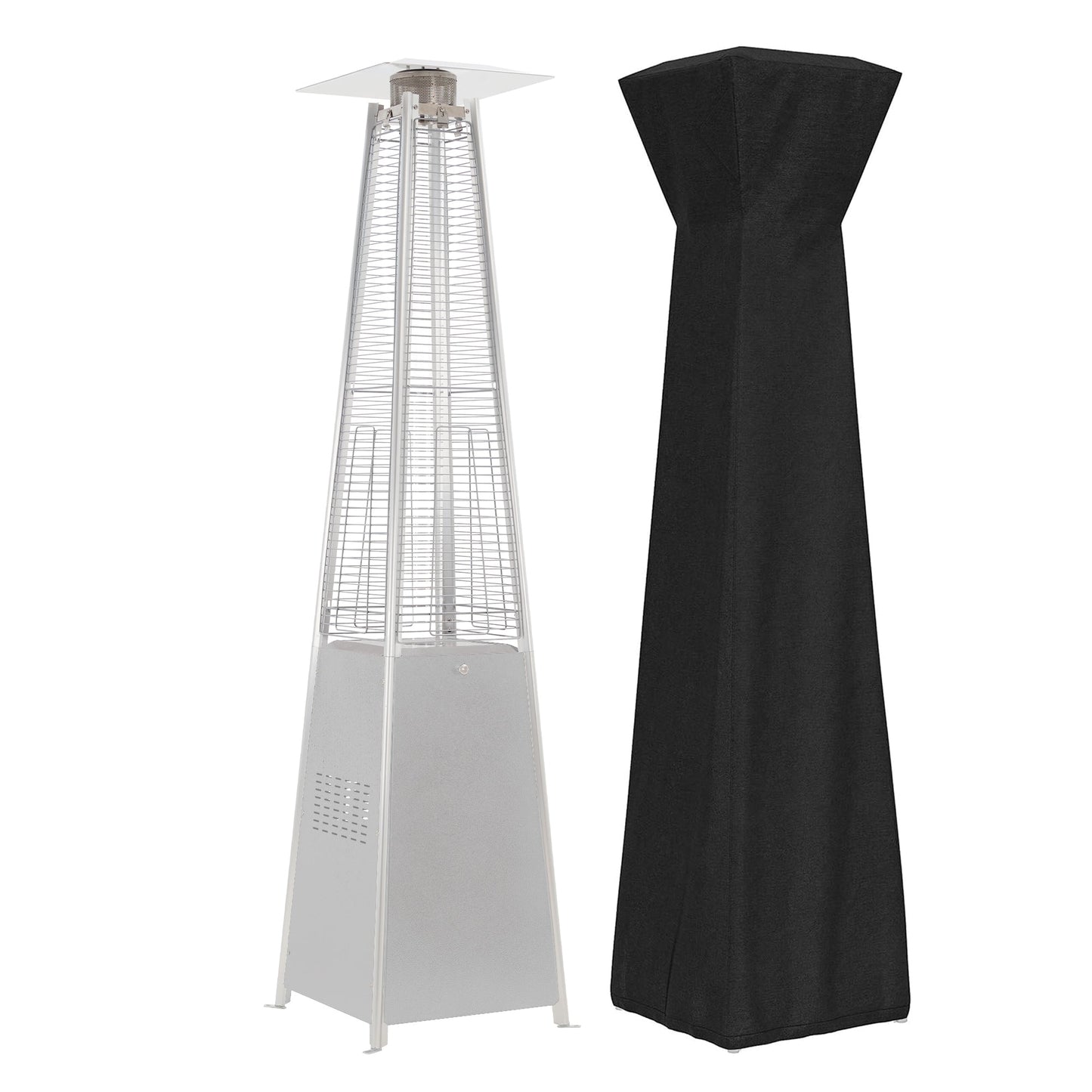 Silver Patio Heater - 1
