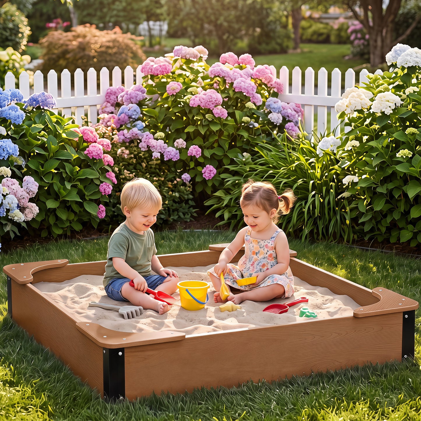 Teak Sandbox - 1