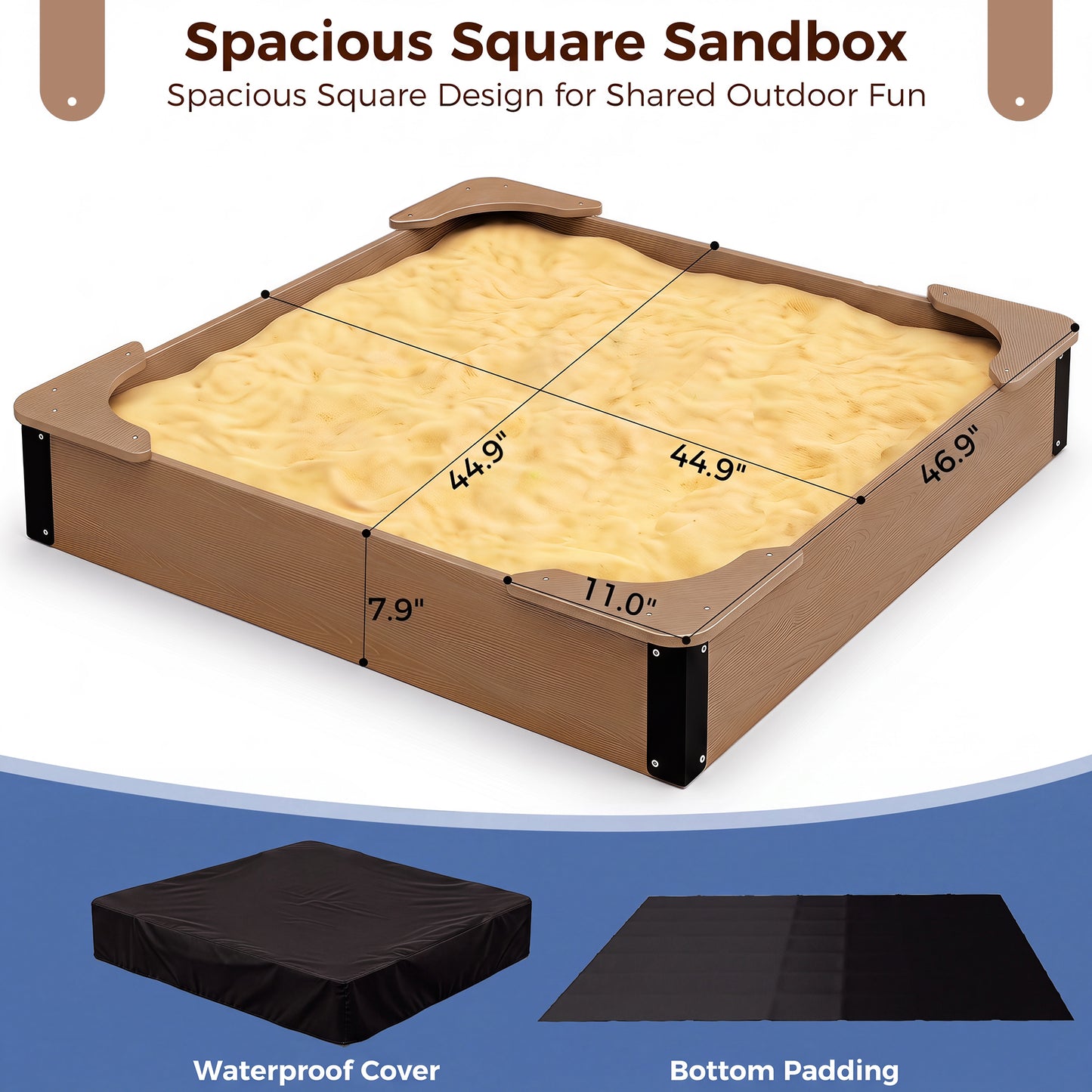 Teak Sandbox - 3
