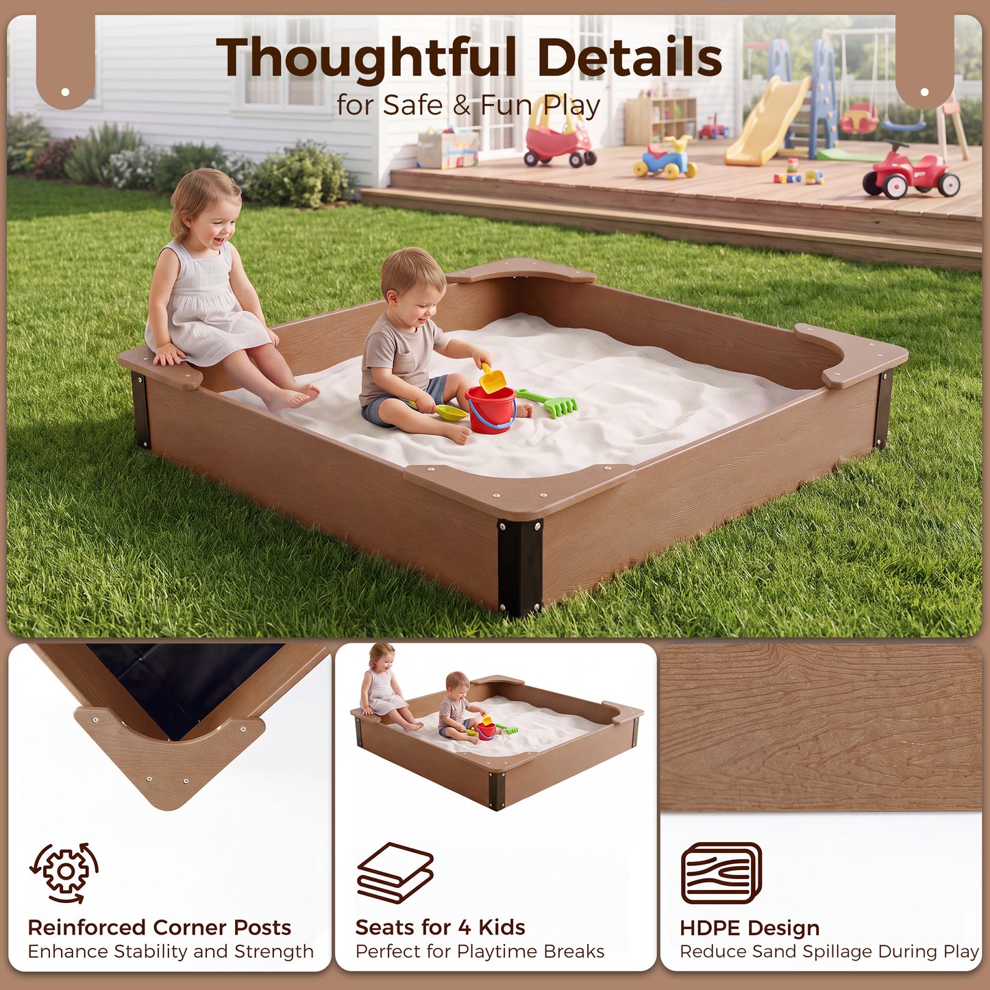 Teak Sandbox - 5