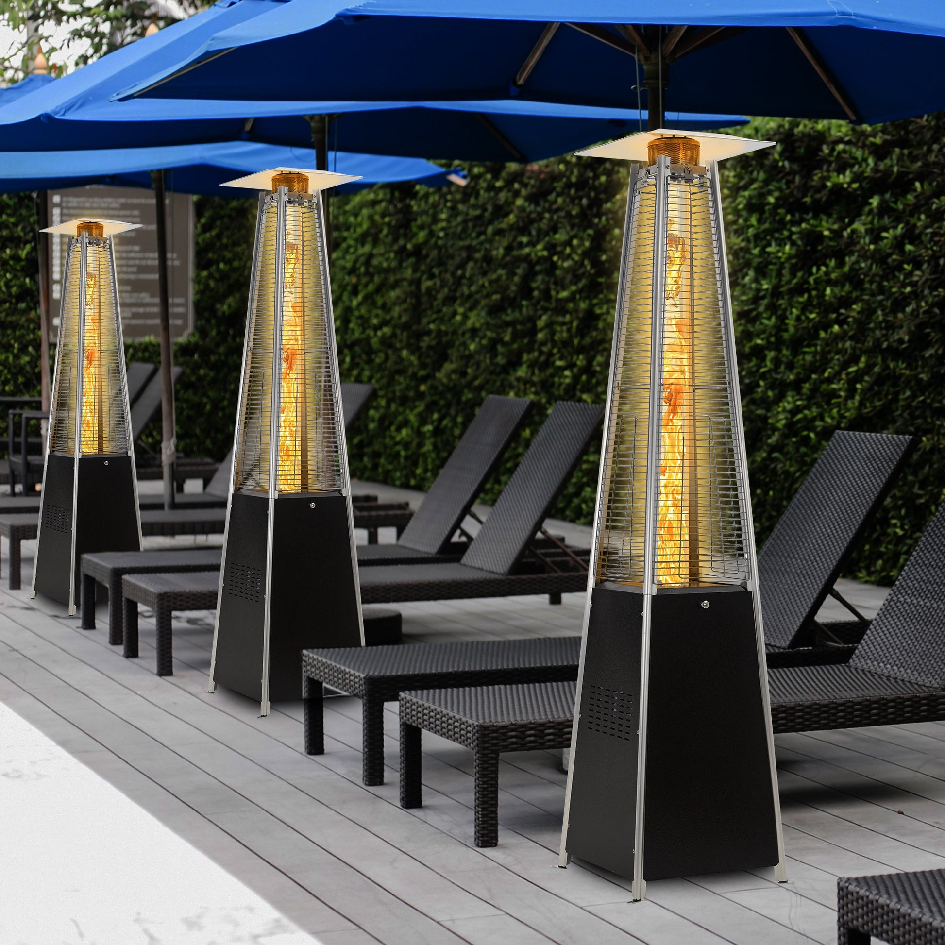 Black Patio Heater - 3