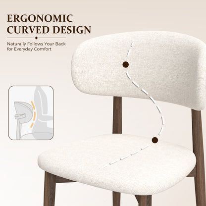 Beige Dining Chairs - Detail 3