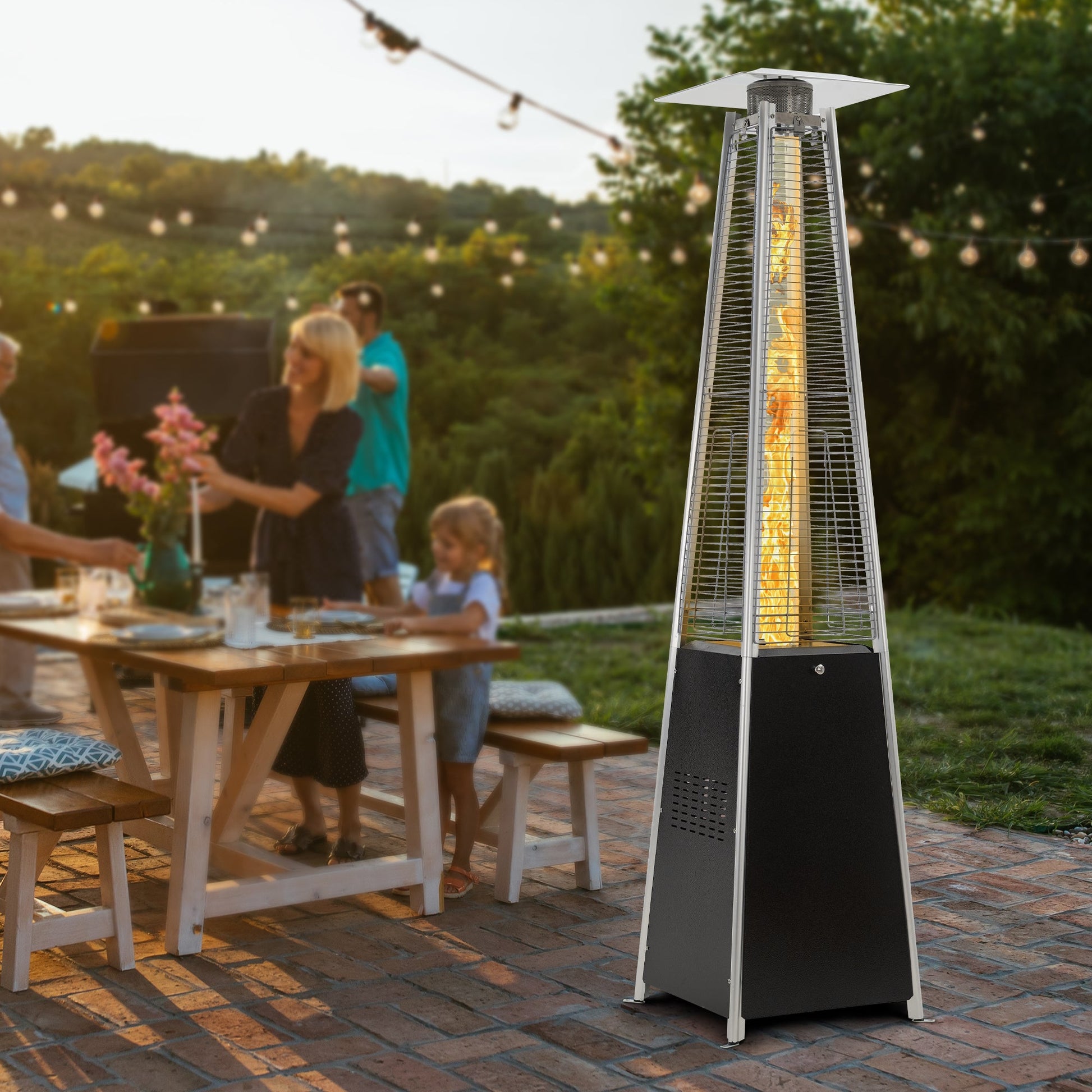 Black Patio Heater - 4