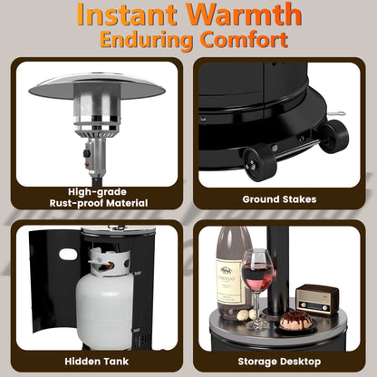 Black Patio Heater - 6