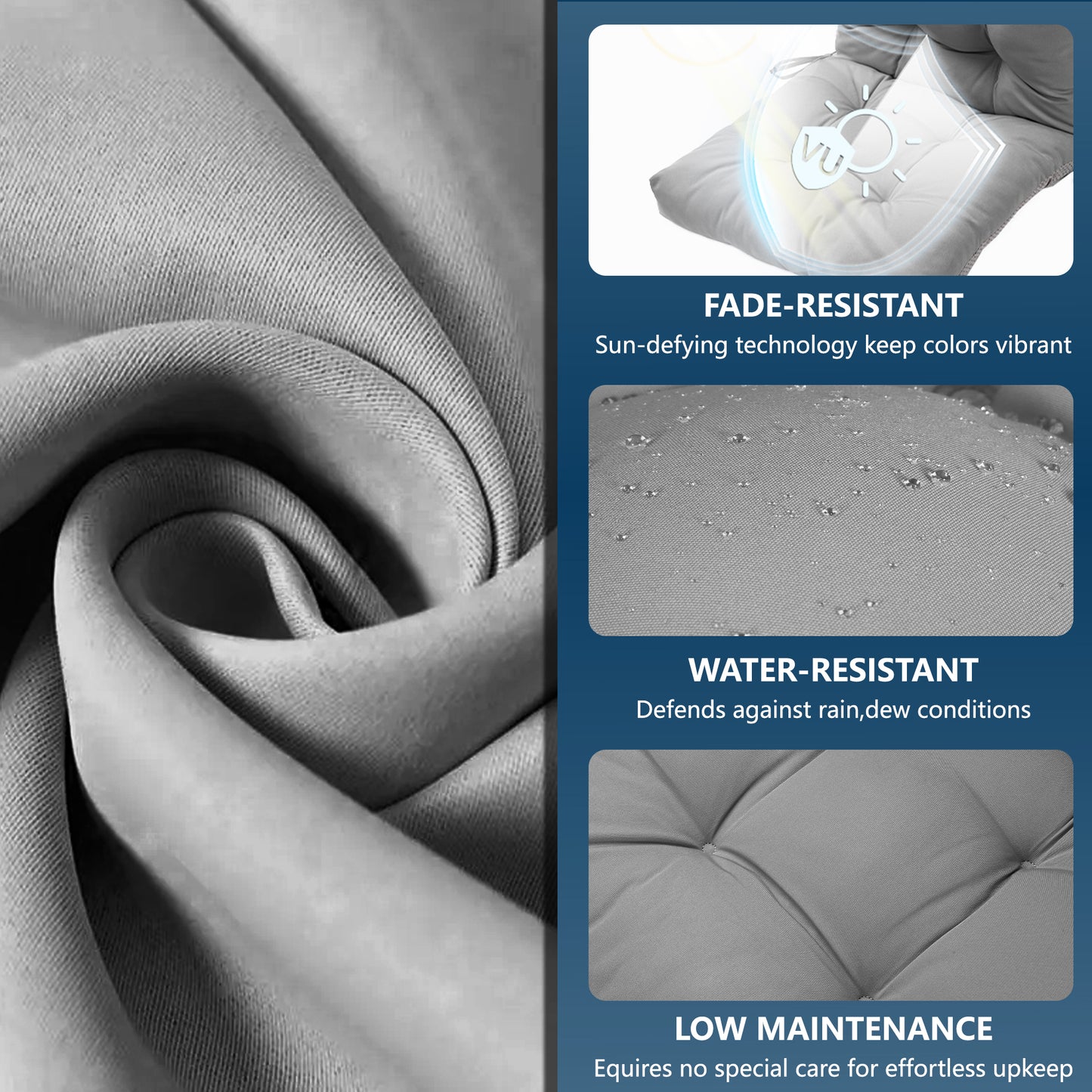 Waterproof Adirondack Chairs Cushion