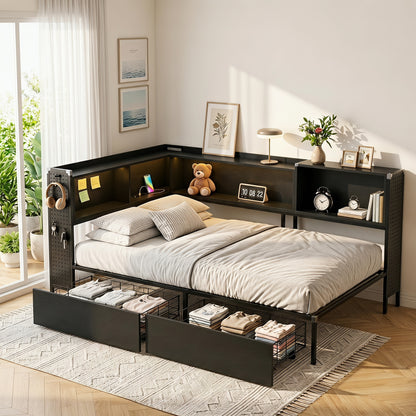 Black Corner Bed - 画板 15