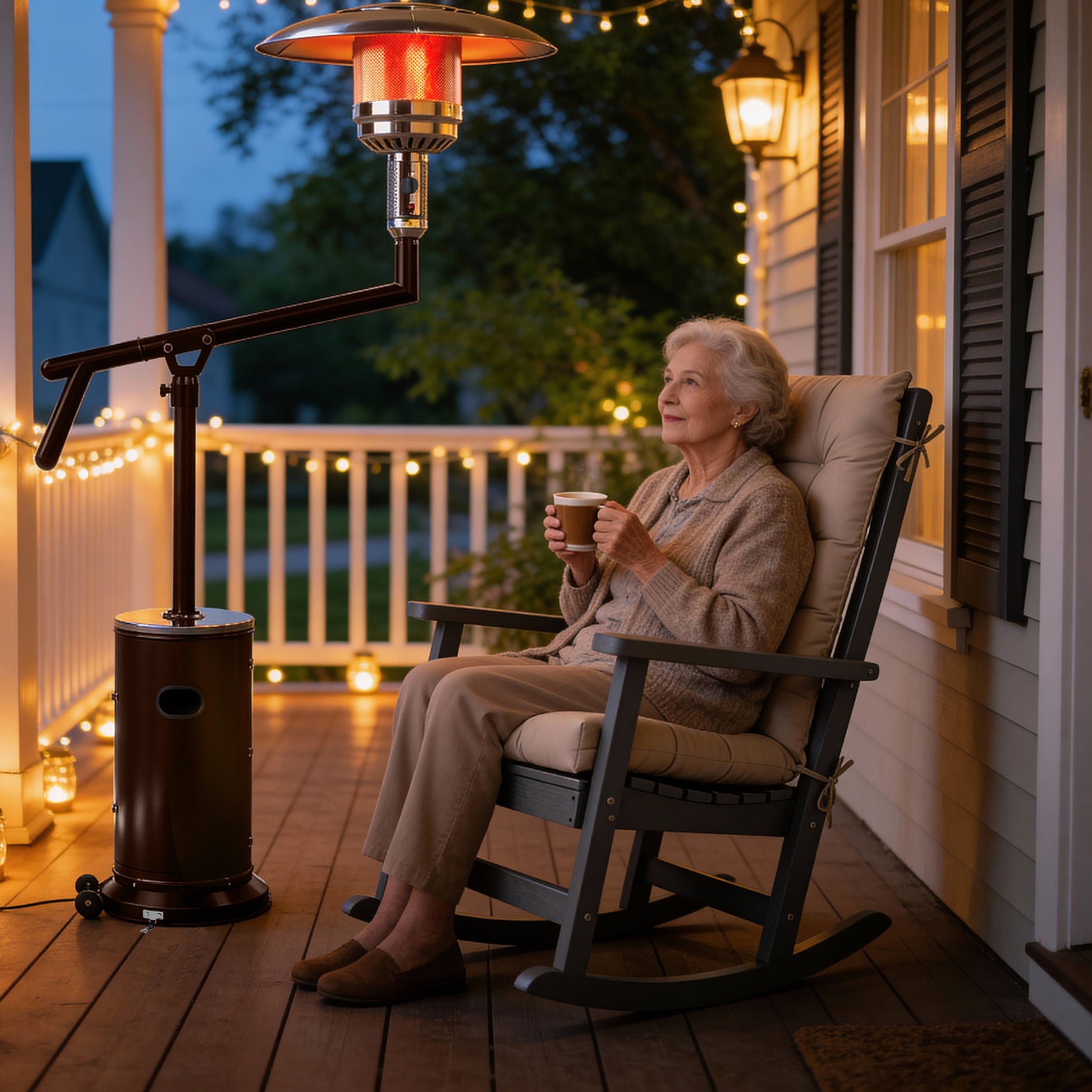 Gold Patio Heater - 2