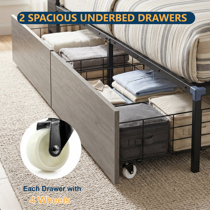 Gray Corner Bed - 3