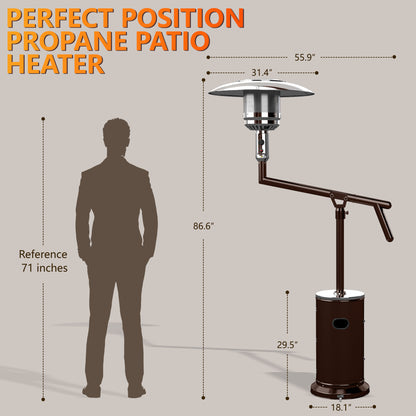 Gold Patio Heater - 5