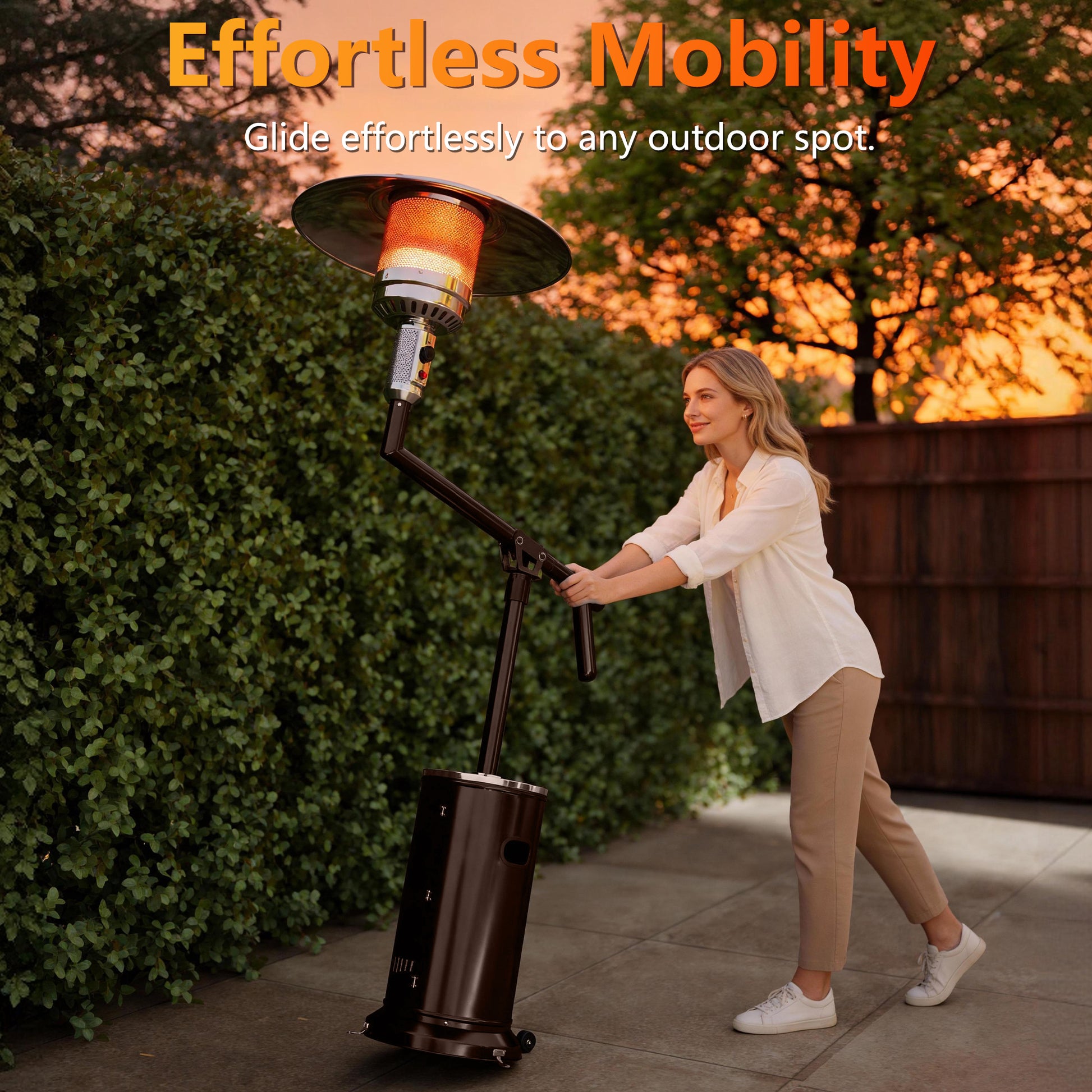 Gold Patio Heater - 7