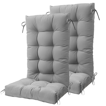 Waterproof Adirondack Chair Cushions with Ties & Non-Slip Bottom
