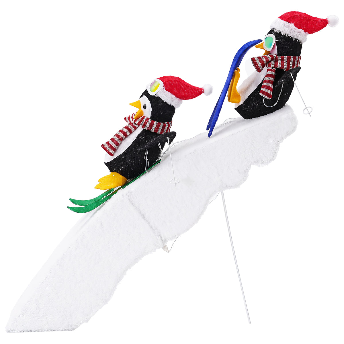 Penguin Sled Christmas Light