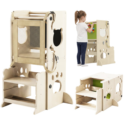 4-in-1 Toddler Standing Tower