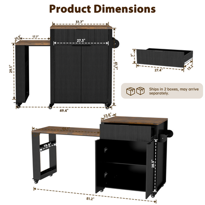 Kitchen Island Dinning Table