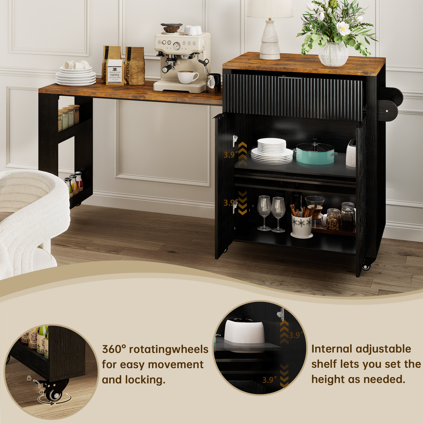 Kitchen Island Dinning Table