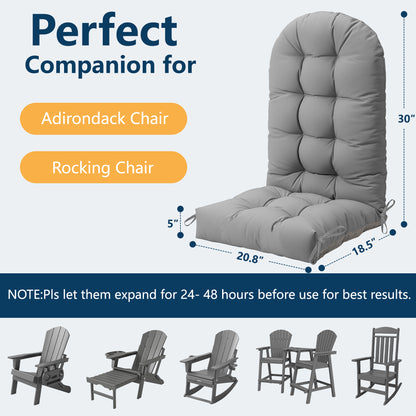 Waterproof Adirondack Chairs Cushion