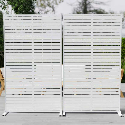 Outdoor Metal Privacy Screen Galvanized Decorative Screen