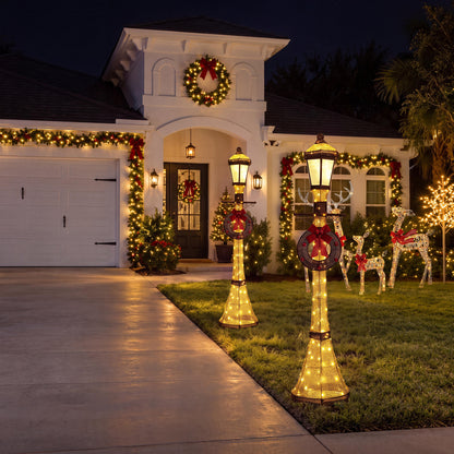 6FT Outdoor Christmas Lamppost