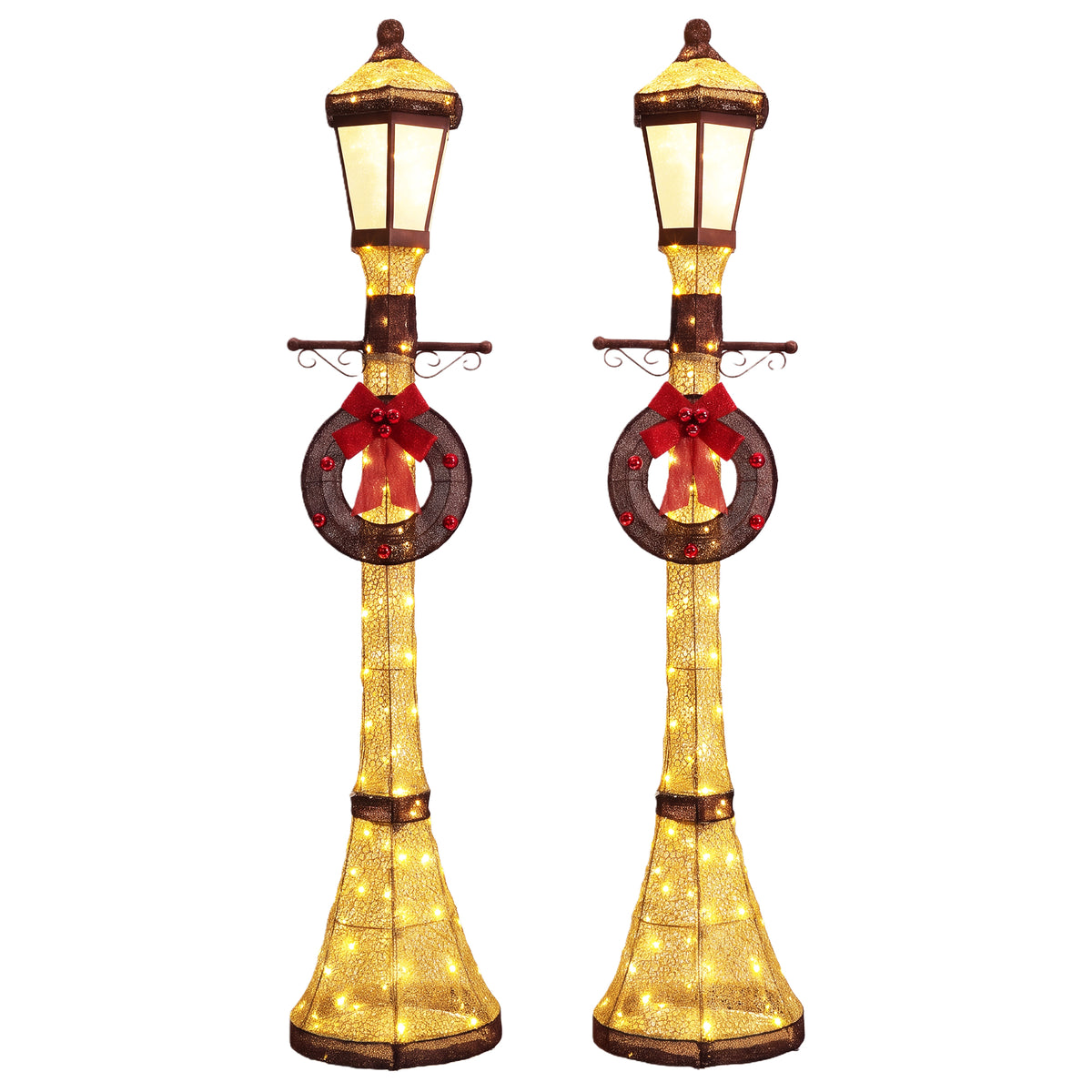 6FT Outdoor Christmas Lamppost