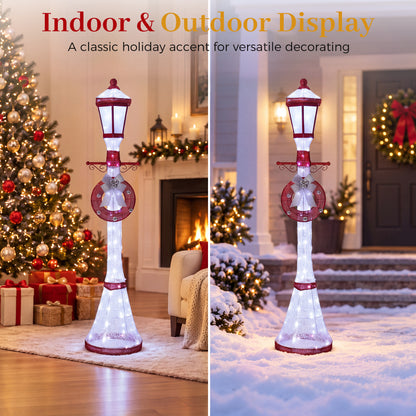 6FT Outdoor Christmas Lamppost