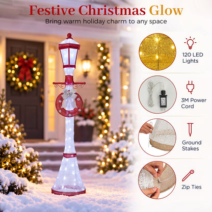 6FT Outdoor Christmas Lamppost