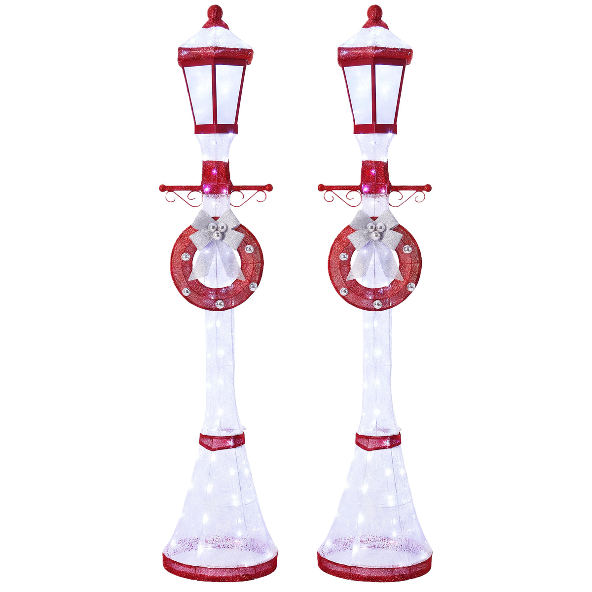 6FT Outdoor Christmas Lamppost