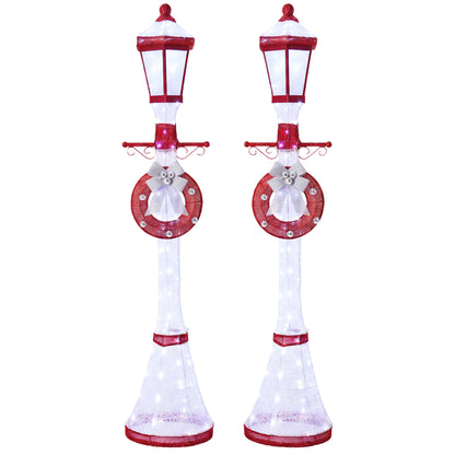 6FT Outdoor Christmas Lamppost