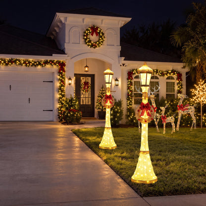 6FT Outdoor Christmas Lamppost