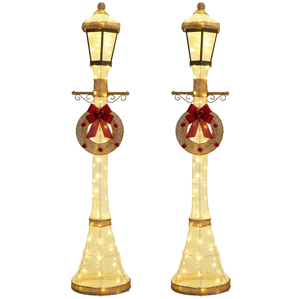 6FT Outdoor Christmas Lamppost