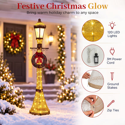 6FT Outdoor Christmas Lamppost